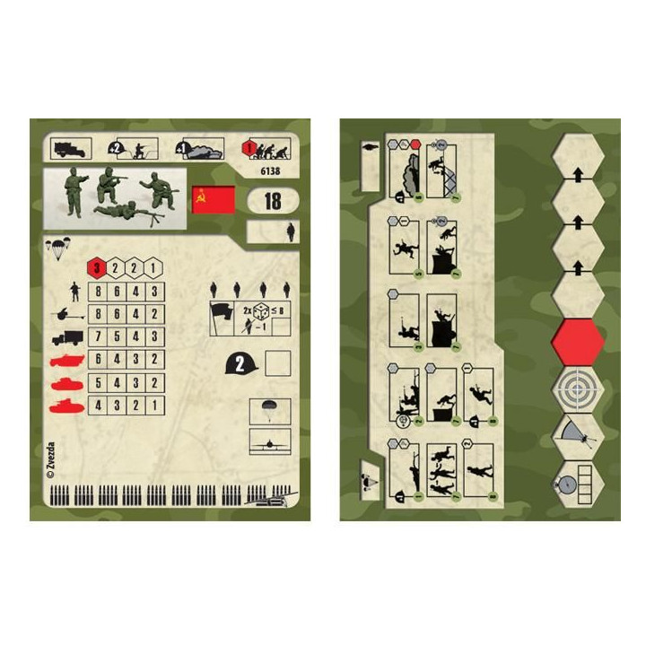 Wargames (WWII) figurky 6138 - Soviet Paratroops (1:72)