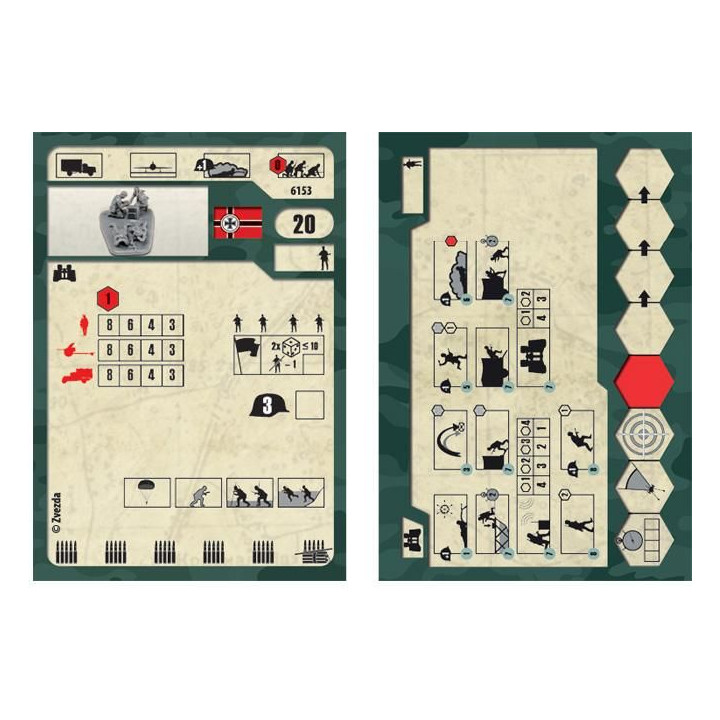 Wargames (WWII) figurky 6153 - German Reconnaissance Team (1:72)