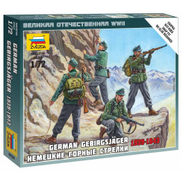 Wargames (WWII) figurky 6154 - German Gebirgsjäger (1:72)