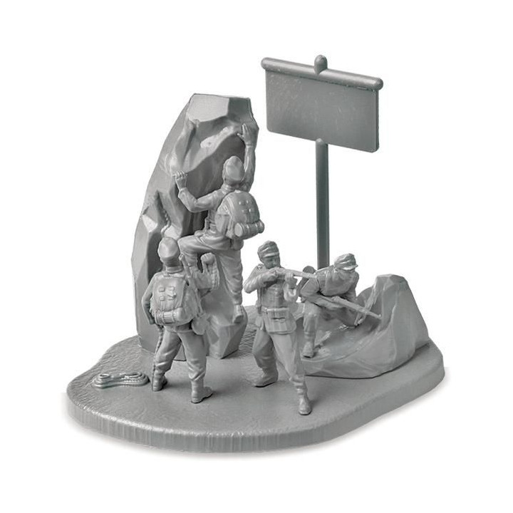 Wargames (WWII) figurky 6154 - German Gebirgsjäger (1:72)