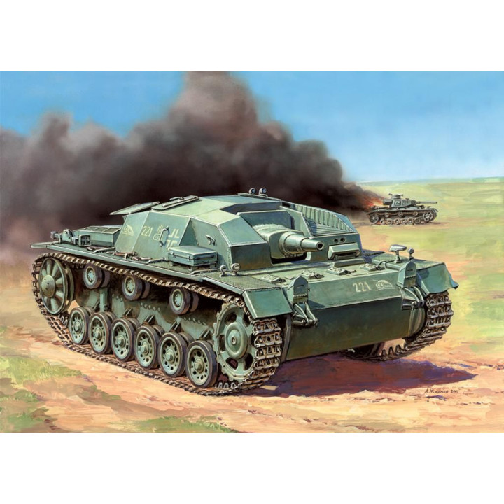 Wargames (WWII) tank 6155 - Sturmgeschütz III Ausf.B (1:100)