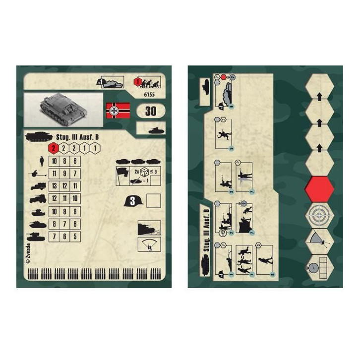 Wargames (WWII) tank 6155 - Sturmgeschütz III Ausf.B (1:100)