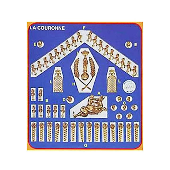 Mantua Model Mosazné díly: La Couronne