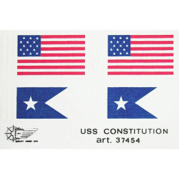 Mantua Model Sada vlajek: USS Constitution 1:98