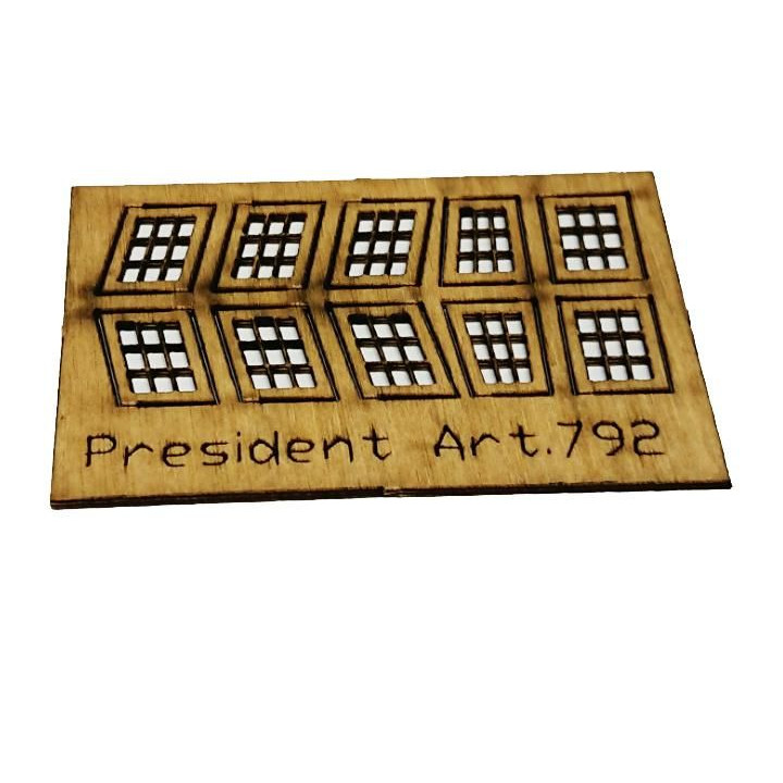 Mantua Model Gravírované díly dřevo: President