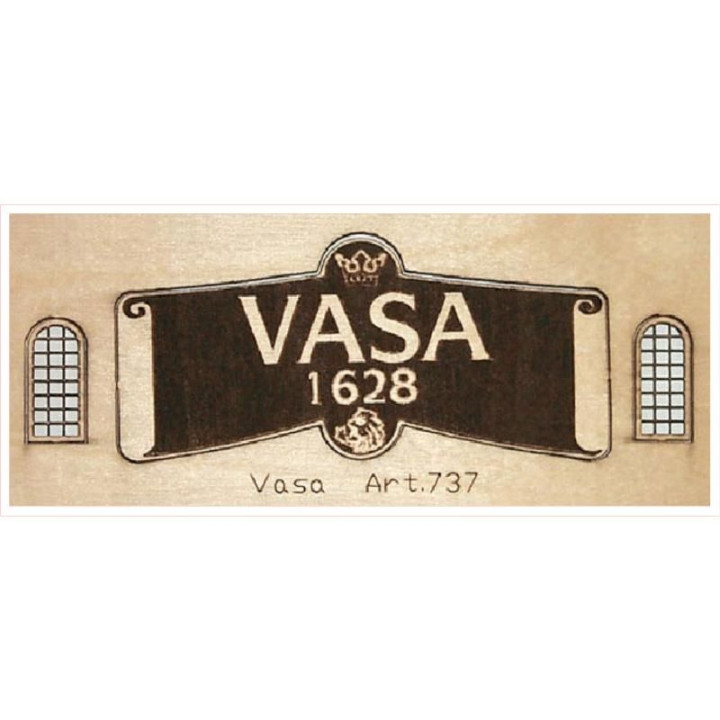 Mantua Model Gravírované díly dřevo: Wasa