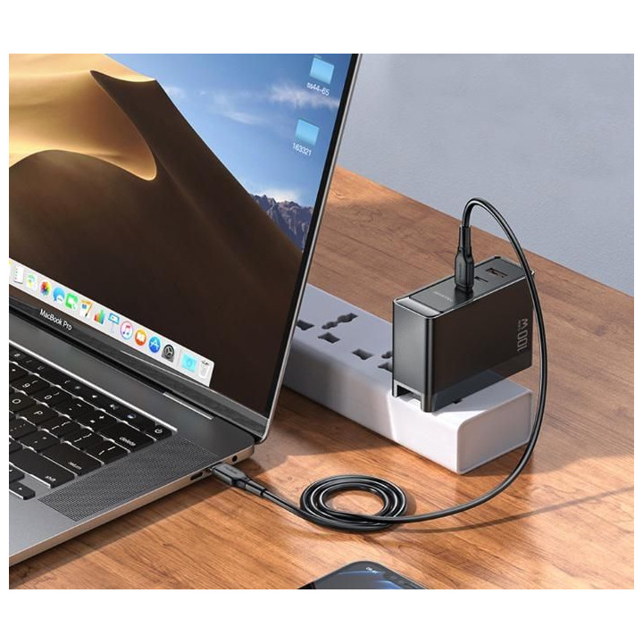 100W 5A GaN Fast Charger (EU + US + UK)