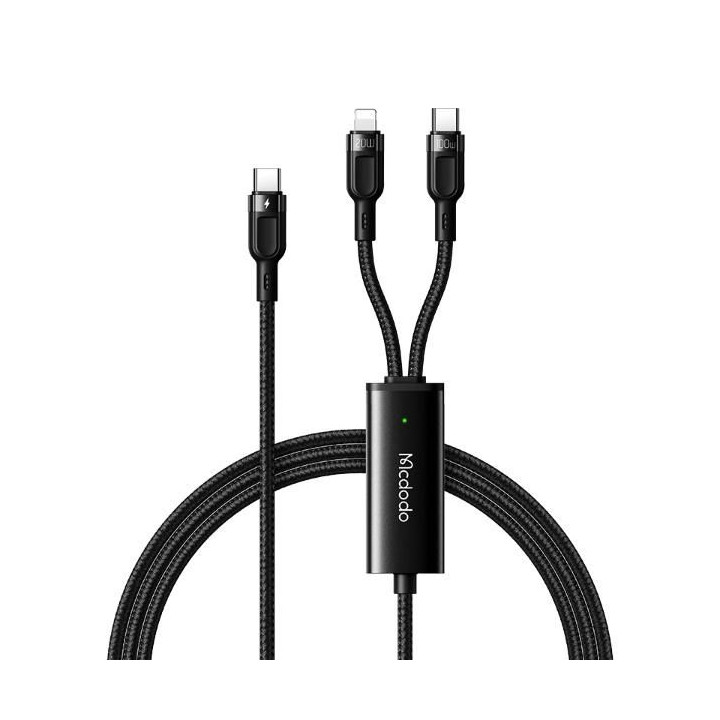 2in1 PD Fast Charging Cable (C to C+L)