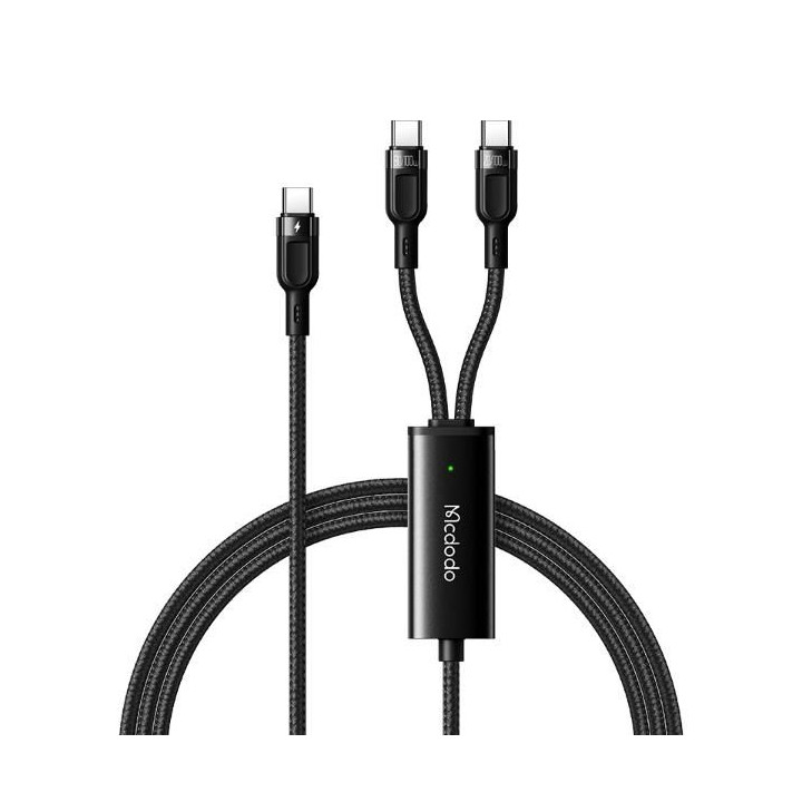 2in1 PD Fast Charging Cable (C to C+C)