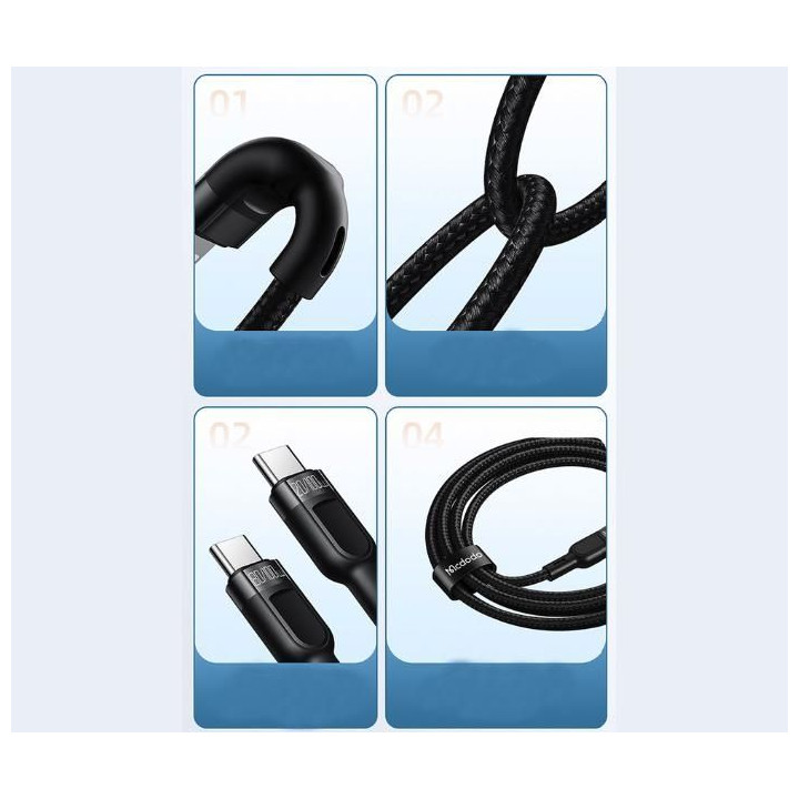2in1 PD Fast Charging Cable (C to C+C)