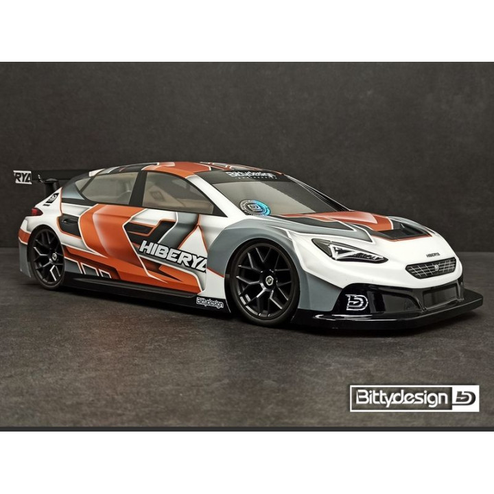 Karoserie čirá HYBERIA pro TC FWD podvozky 190mm