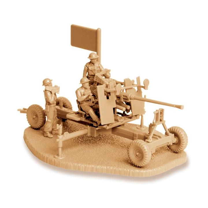 Wargames (WWII) figurky 6170 - British Bofors 40mm Mk-2 AA-Gun (1:72)