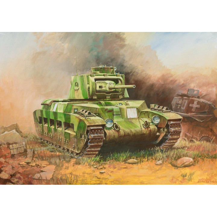 Wargames (WWII) tank 6171 - British Tank "Matilda II" (1:100)