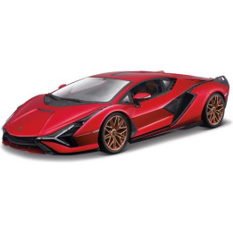 Bburago Lamorghini Sian FKP37 1:24 červená