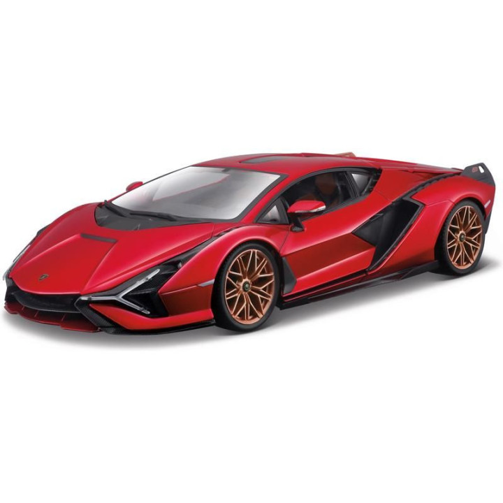 Bburago Lamorghini Sian FKP37 1:24 červená