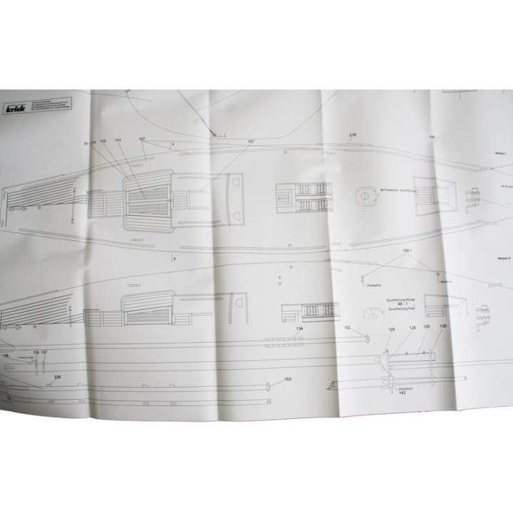 Krick Antares plachetnice kit