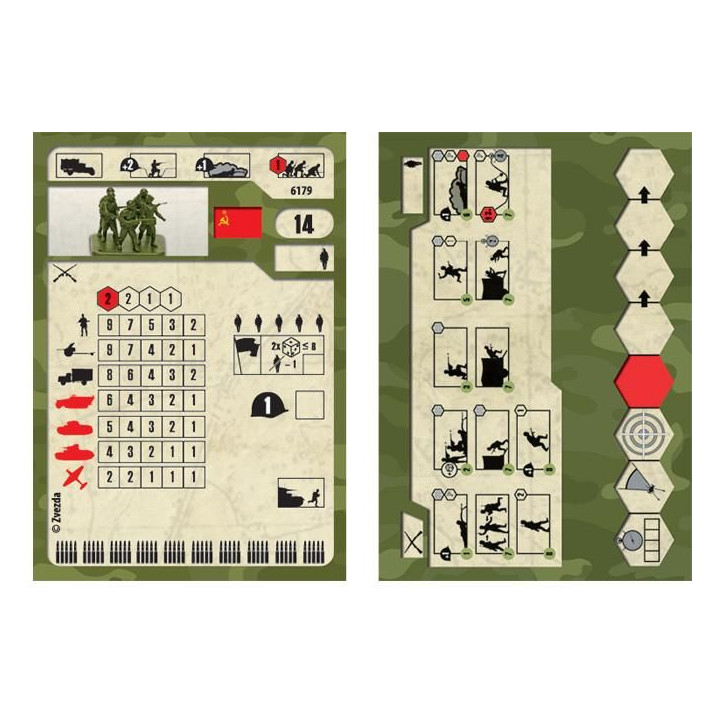 Wargames (WWII) figurky 6179 - Soviet Regular Infantry 1941-42 (1:72)