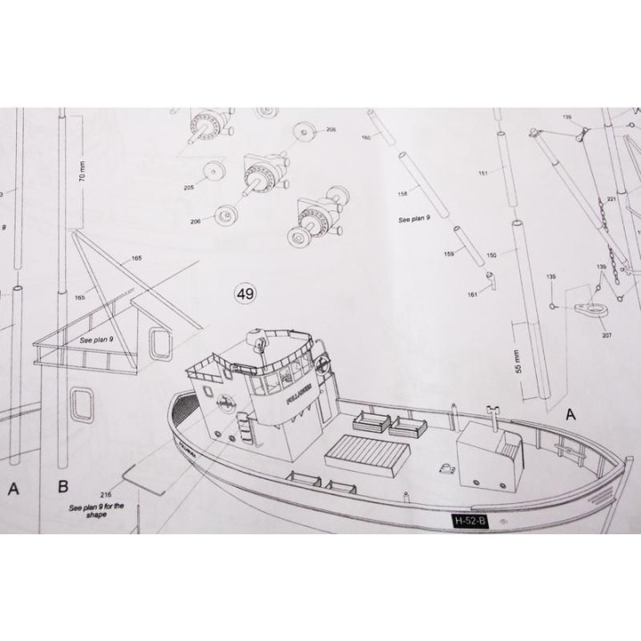 Modell-Tec MS Follabuen 1:25 kit