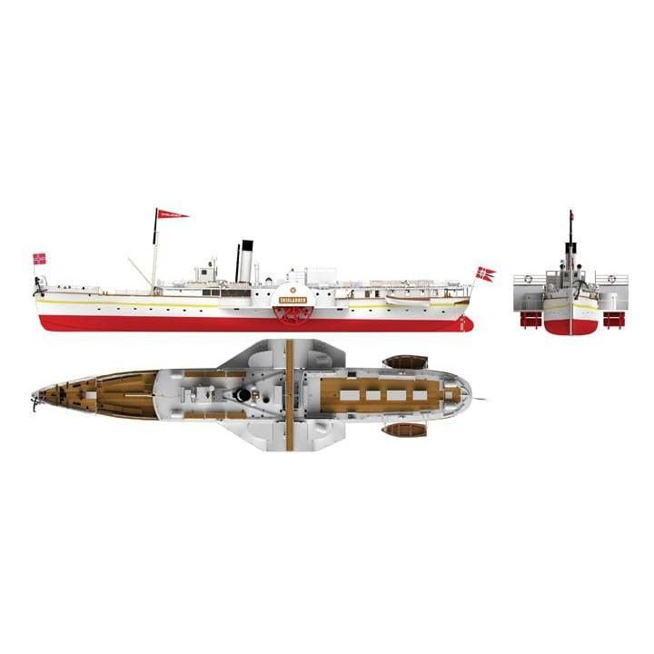 Modell-Tec D/S Skibladner 1:60 kit