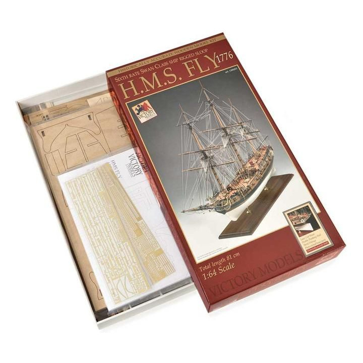 VICTORY MODELS H.M.S. Fly 1776 1:64 kit