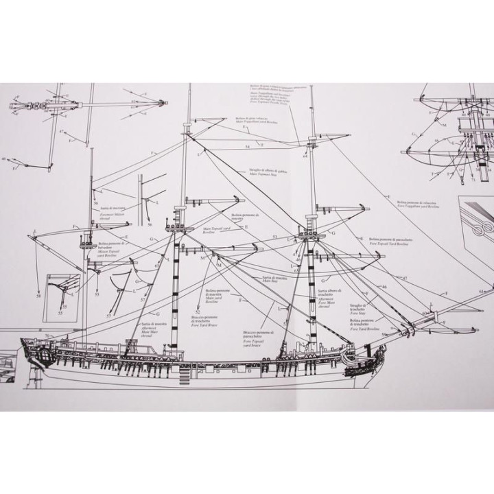 VICTORY MODELS H.M.S. Fly 1776 1:64 kit