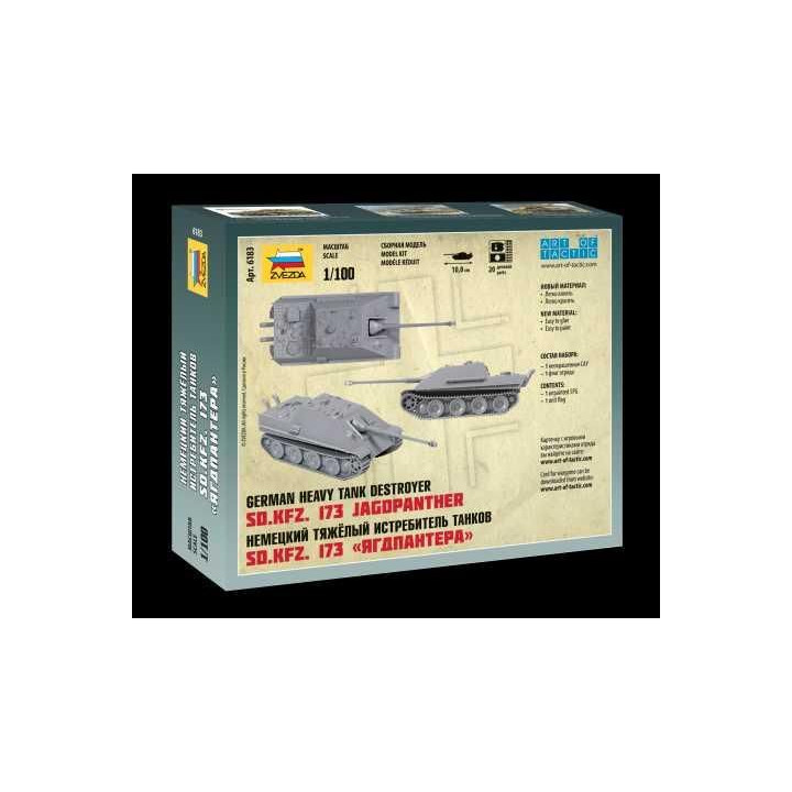 Wargames (WWII) military 6183 - Sd.Kfz.173 Jagdpanther German Heavy Tank Destroyer (1:100)