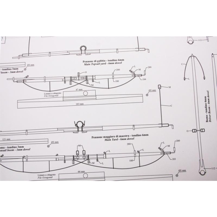 VICTORY MODELS H.M.S. Fly 1776 1:64 kit