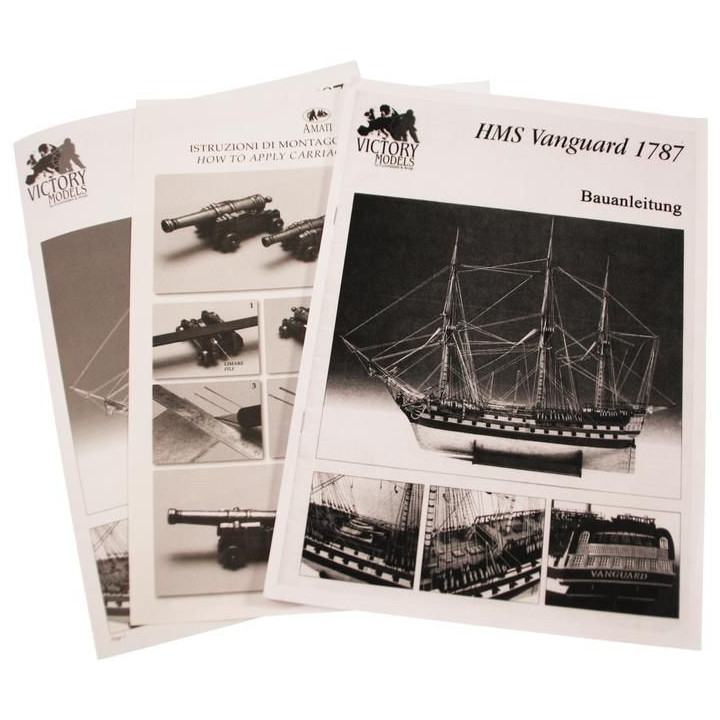 VICTORY MODELS H.M.S. Vanguard 1798 1:72 kit