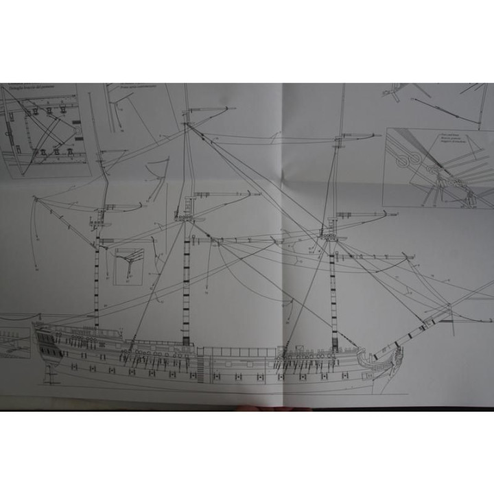 VICTORY MODELS H.M.S. Vanguard 1798 1:72 kit