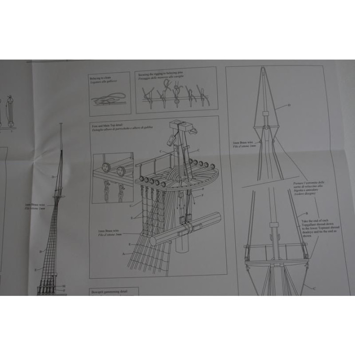 VICTORY MODELS H.M.S. Vanguard 1798 1:72 kit