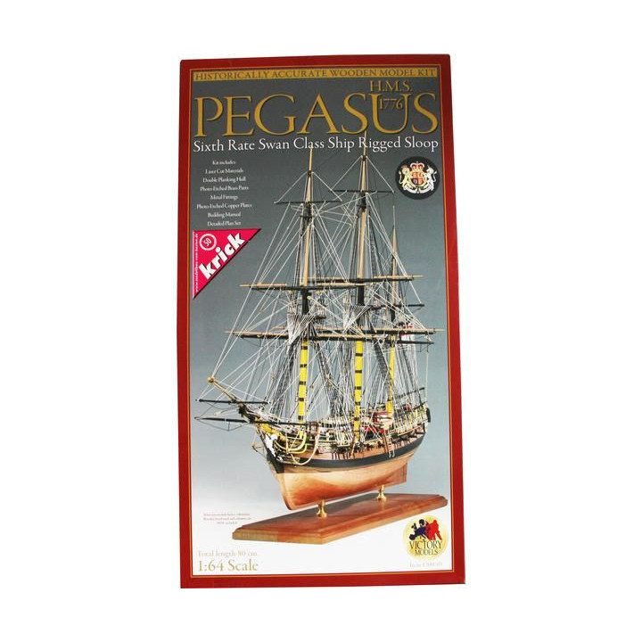 VICTORY MODELS H.M.S Pegasus 1776 1:64 kit
