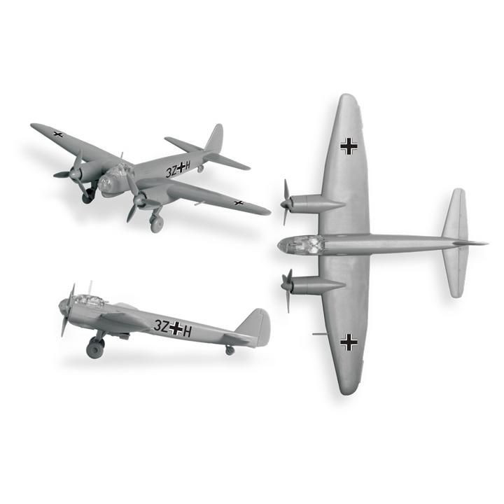 Wargames (WWII) letadlo 6186 - Junkers Ju-88A4 (1:200)