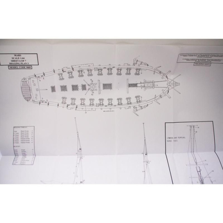 CALDERCRAFT H.M.S. Mars 1781 1:64 kit