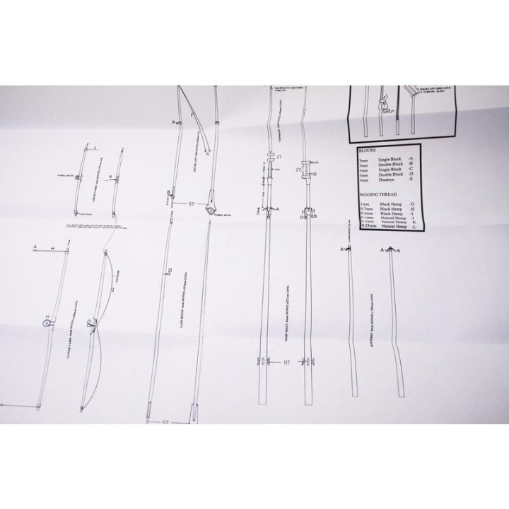 CALDERCRAFT H.M. Chatham 1660 1:64 kit