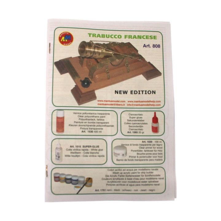 Mantua Model Francouzský hmoždíř 1:17 kit