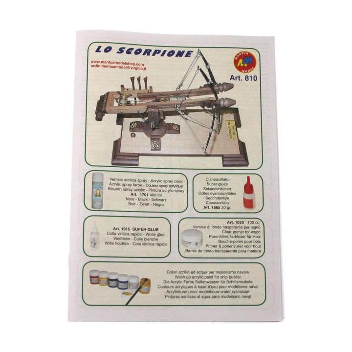 Mantua Model Kuše Scorpion 1:17 kit