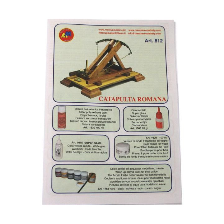 Mantua Model Římský katapult 1:17 kit