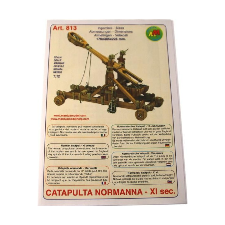 Mantua Model Normanský katapult 1:12 kit