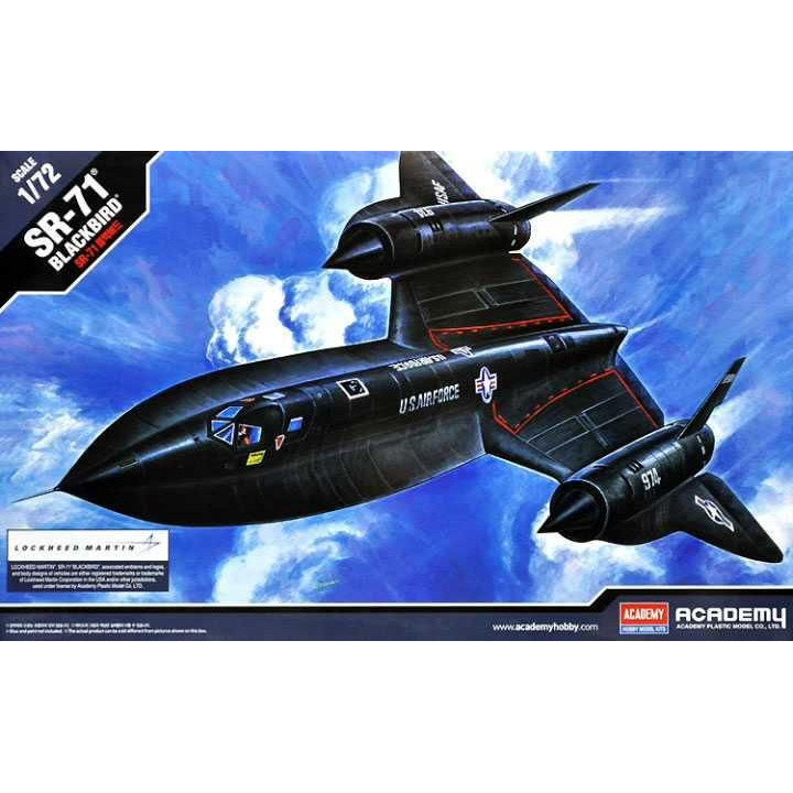 Modelk Kit letadlo 12448 - SR-71 BLACKBIRD (1:72)