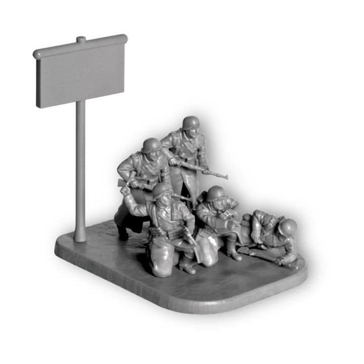 Wargames (WWII) figurky 6198 - German Infantry (Winter Uniform) (1:72)