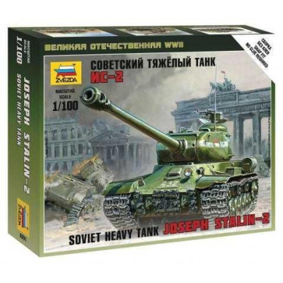 Wargames (WWII) tank 6201 - IS-2 Stalin (1:100)