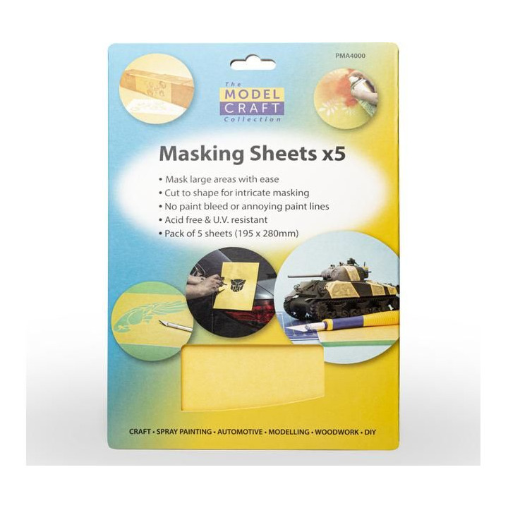Modelcraft maskovací fólie (5ks)