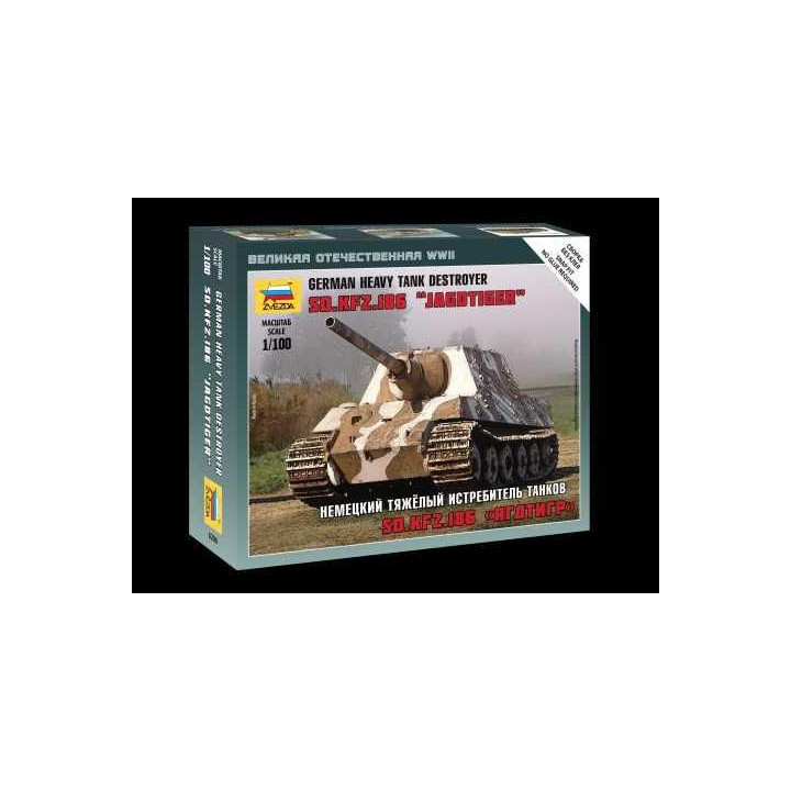 Wargames (WWII) military 6206 - Sd.Kfz.186 Jagdtiger Heavy Tank Destroyer (1:100)