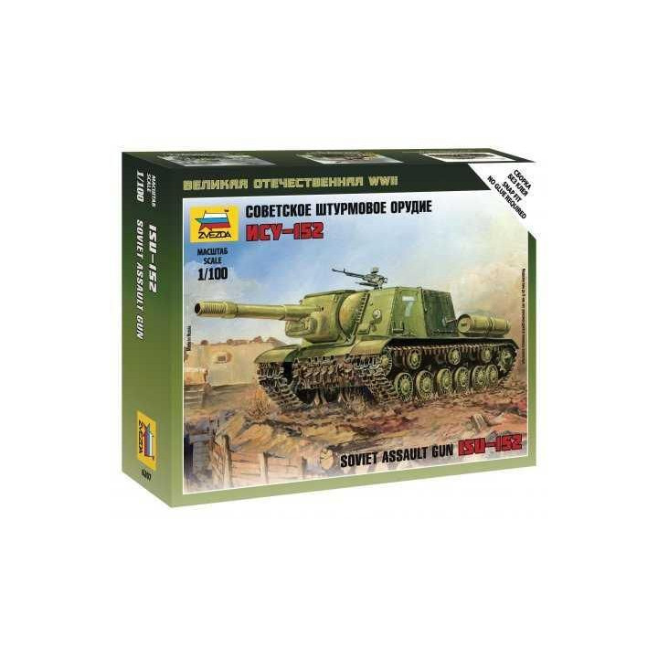 Wargames (WWII) military 6207 - Siviet assault gun ISU-152 (1:100)