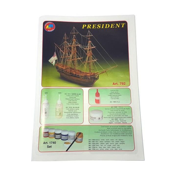 Mantua Model President 1:60 kit