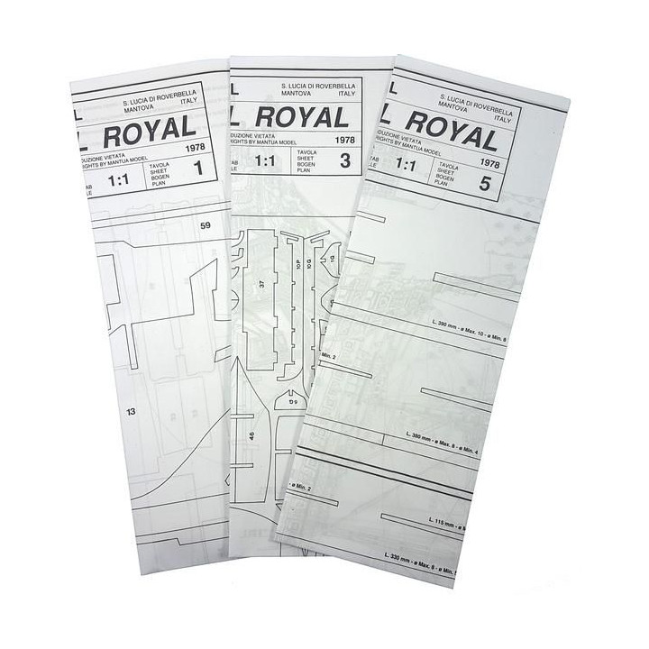 Mantua Model Le Soleil Royal 1:77 kit
