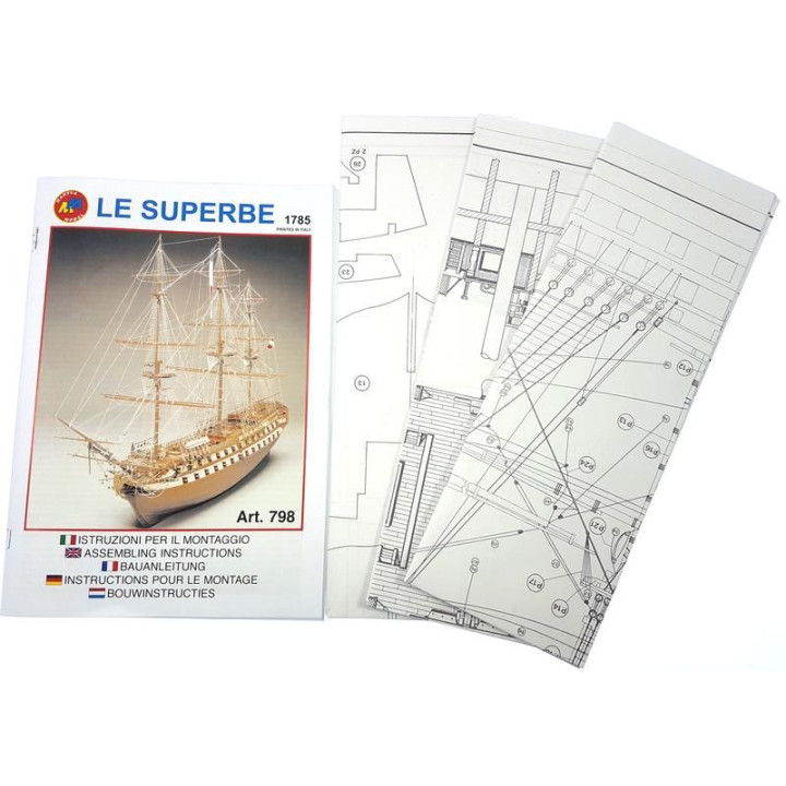Mantua Model Le Superbe 1:75 kit