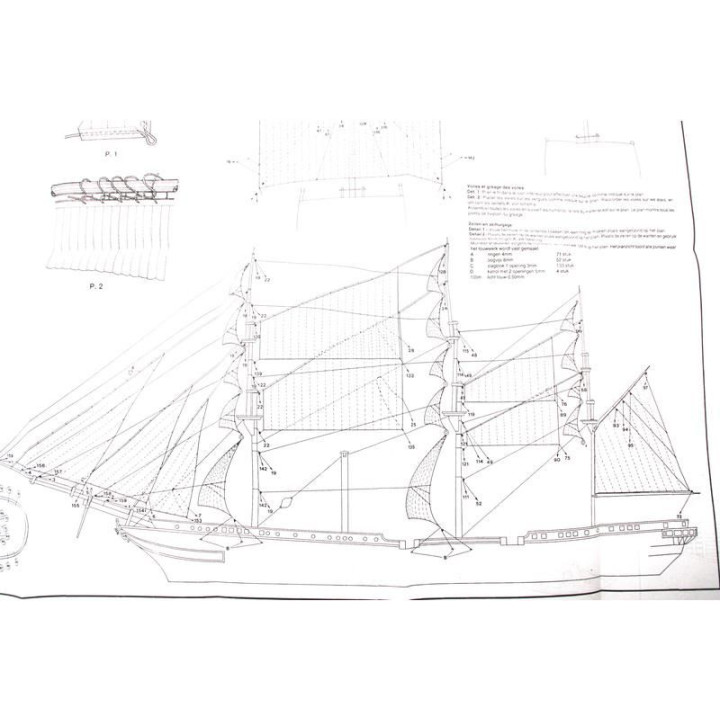 Mantua Model Amerigo Vespucci 1:100 kit