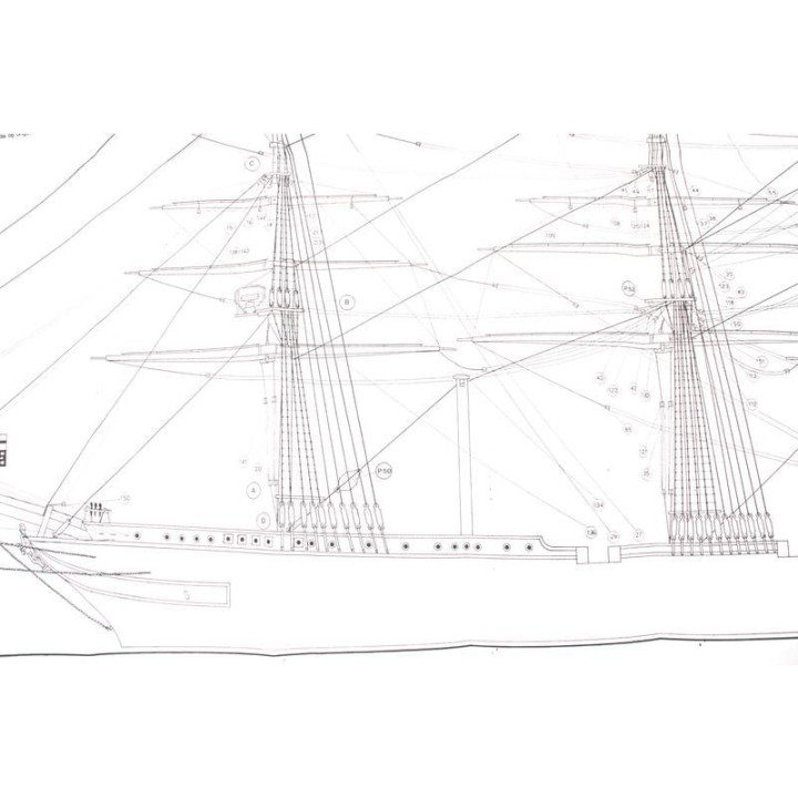 Mantua Model Amerigo Vespucci 1:100 kit
