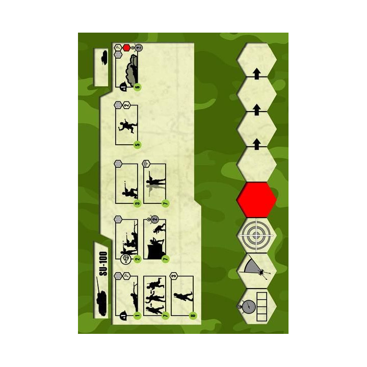 Wargames (WWII) military 6211 - Self-propelled Gun SU-100 (1:100)